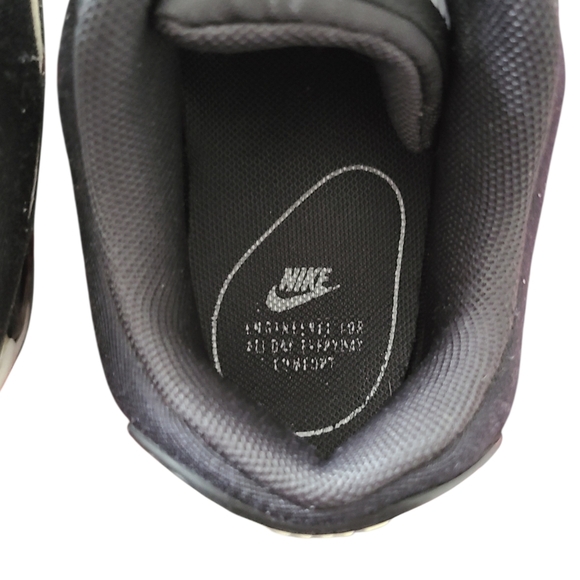NIKE | WOMENS | AIR MAX 90 | BLACK & WHITE | SIZE 8 - Picture 5 of 12